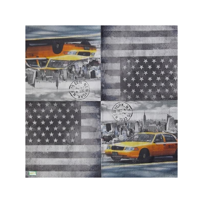 1 serviette Monuments - 67