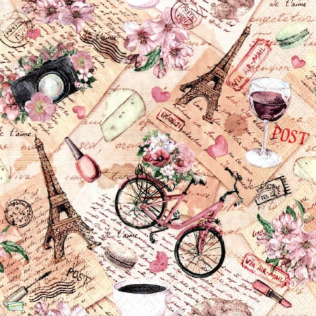 1serviette papier Paris -76