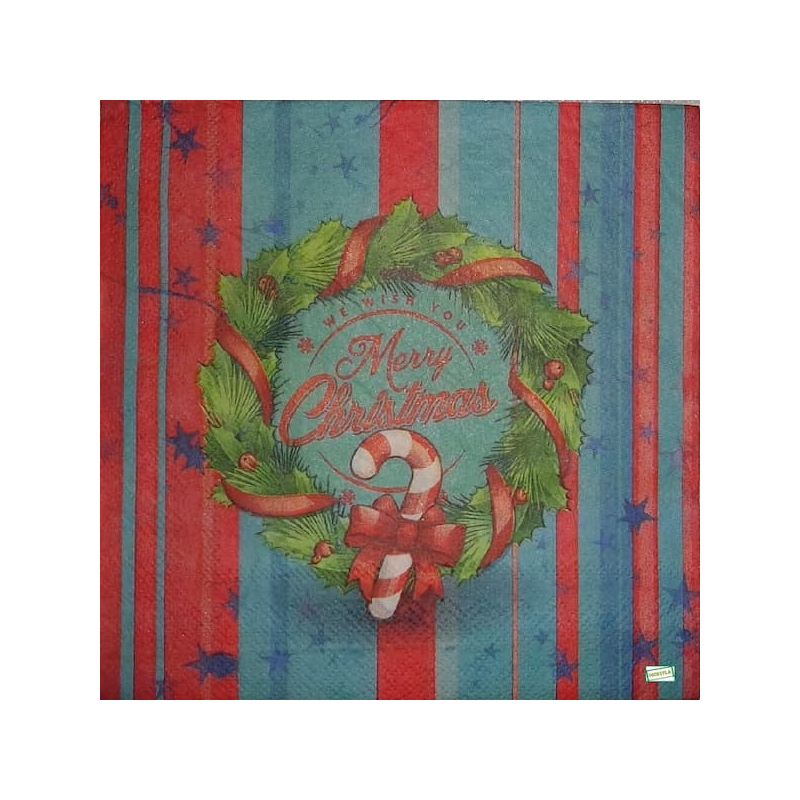 1 serviette papier Noêl - 61