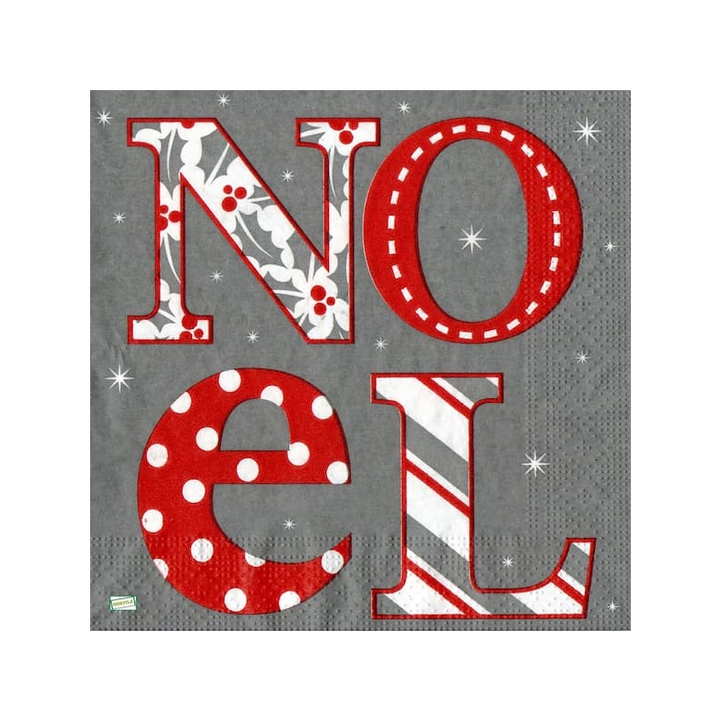 1 serviette papier Noêl - 63