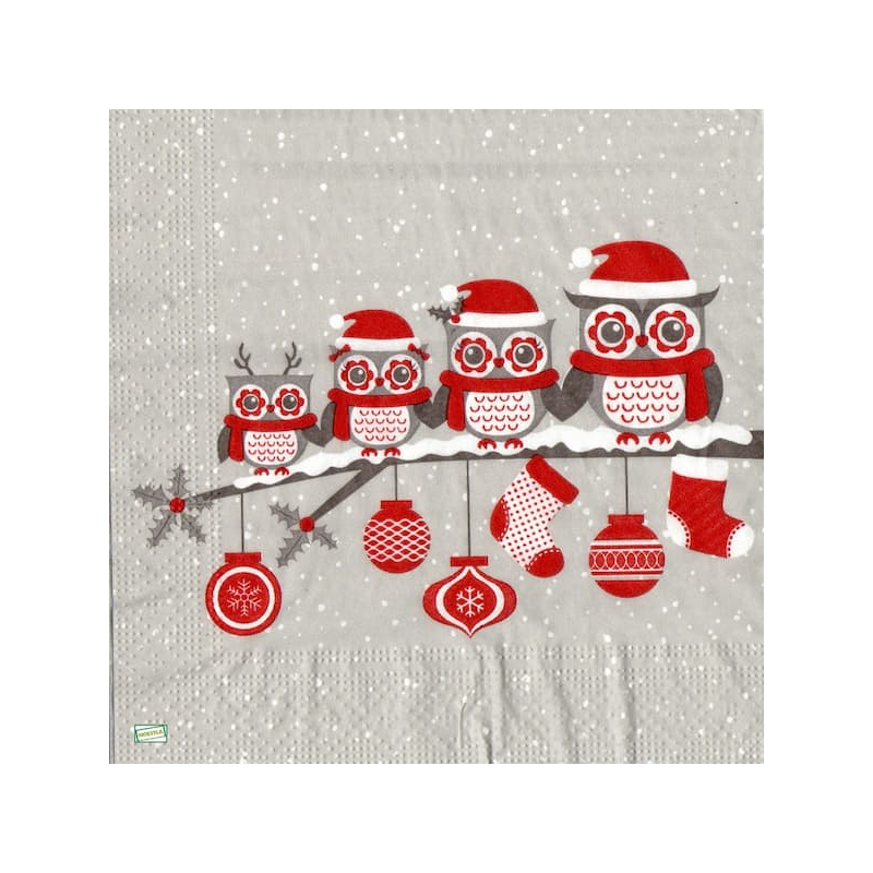 1 serviette papier Noêl - 64