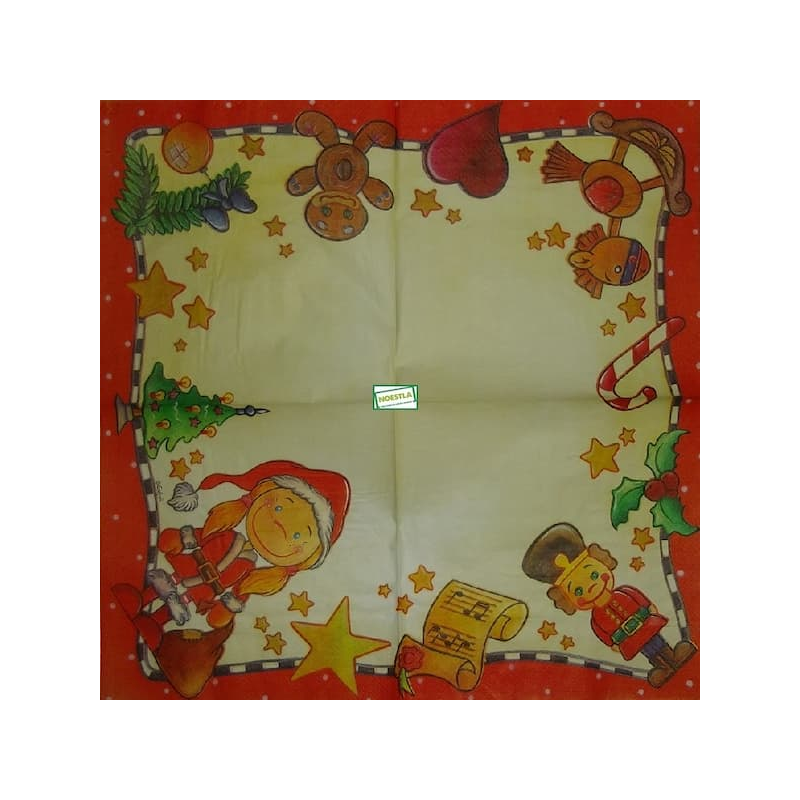 1 serviette papier Noêl - 65