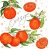 20 serviettes Les oranges -L53