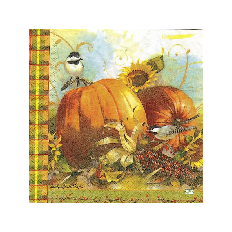 1serviette papier Oiseaux-6