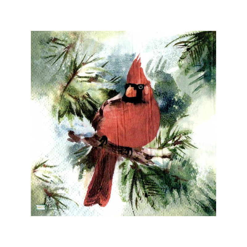 1serviette papier Oiseau-10