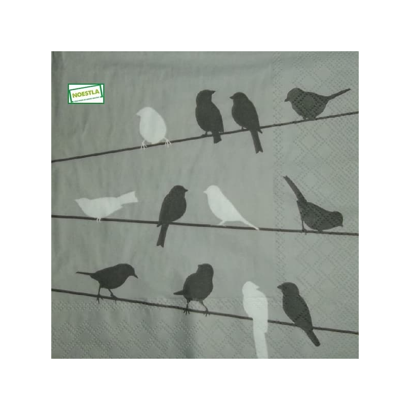 1serviette papier Moineaux-16