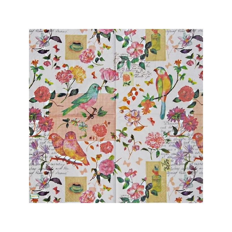 1serviette papier Moineaux-29