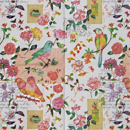 1serviette papier Moineaux-29