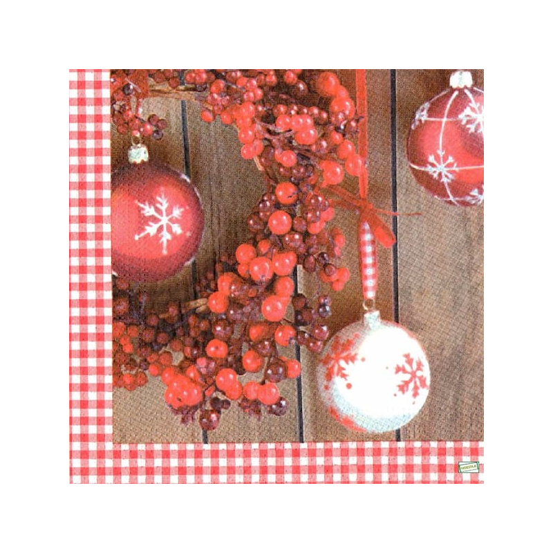 1 serviette papier Noêl - 74