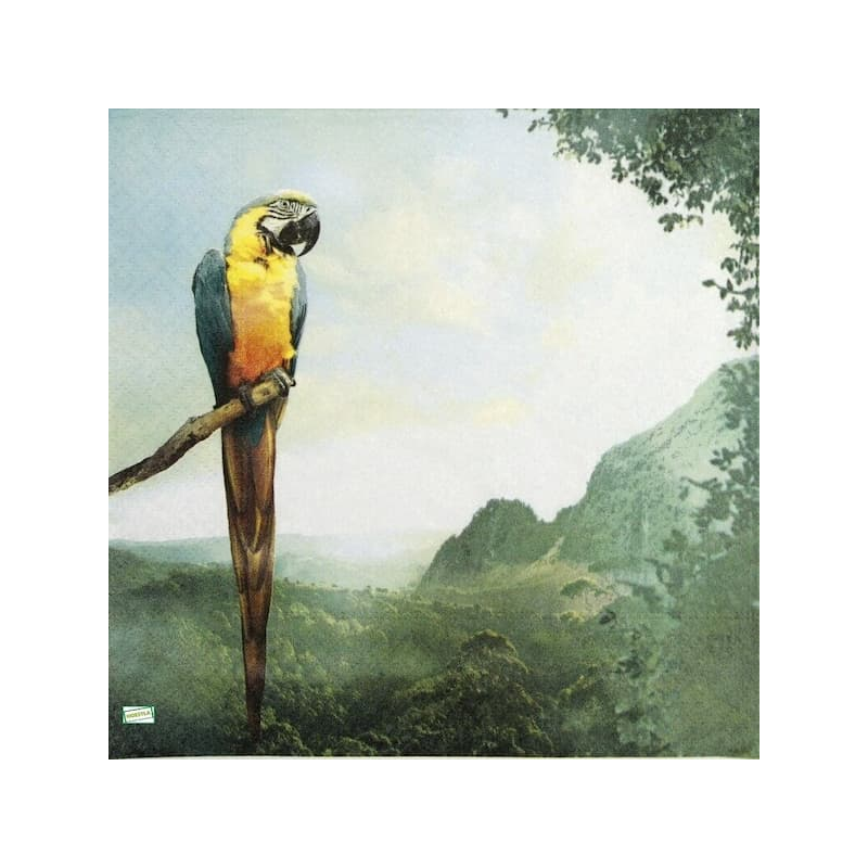 1 serviette Le perroquet- 52