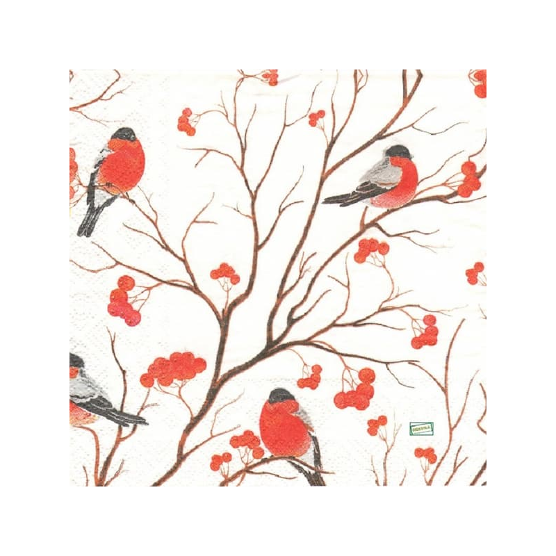 1serviette papier Moineaux-57