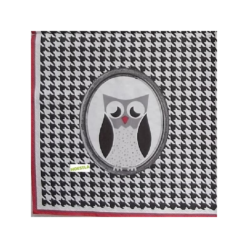 1 serviette La chouette -63