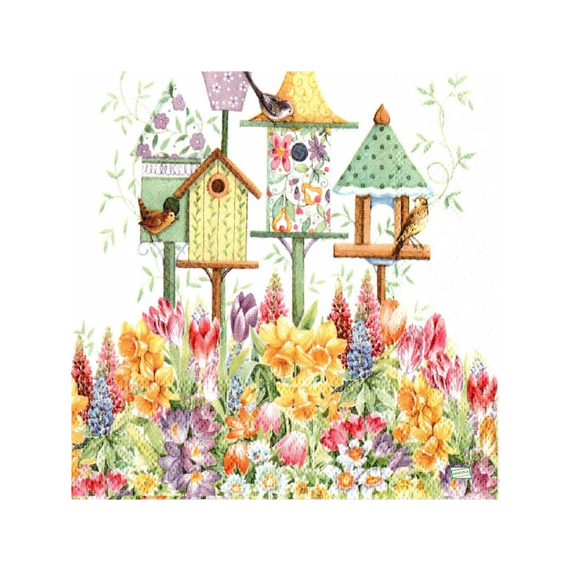 1serviette papier Oiseaux-123