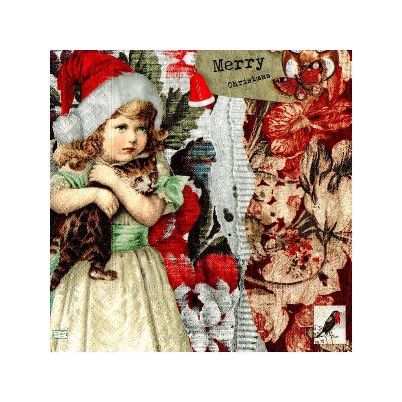 1 serviette papier Noêl - 82