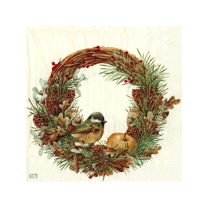 1serviette papier Oiseaux-133