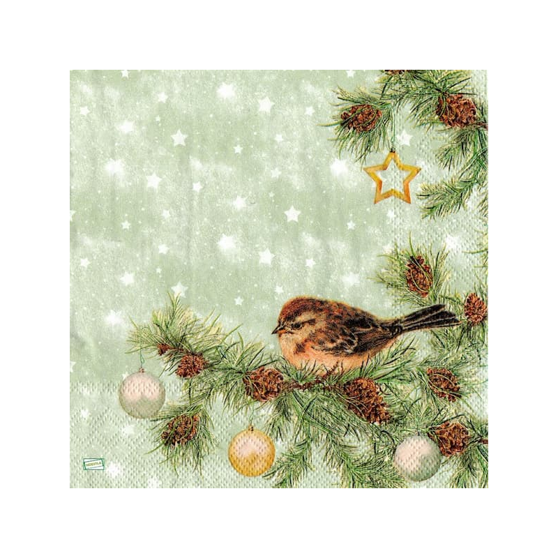 1serviette papier Moineau-135