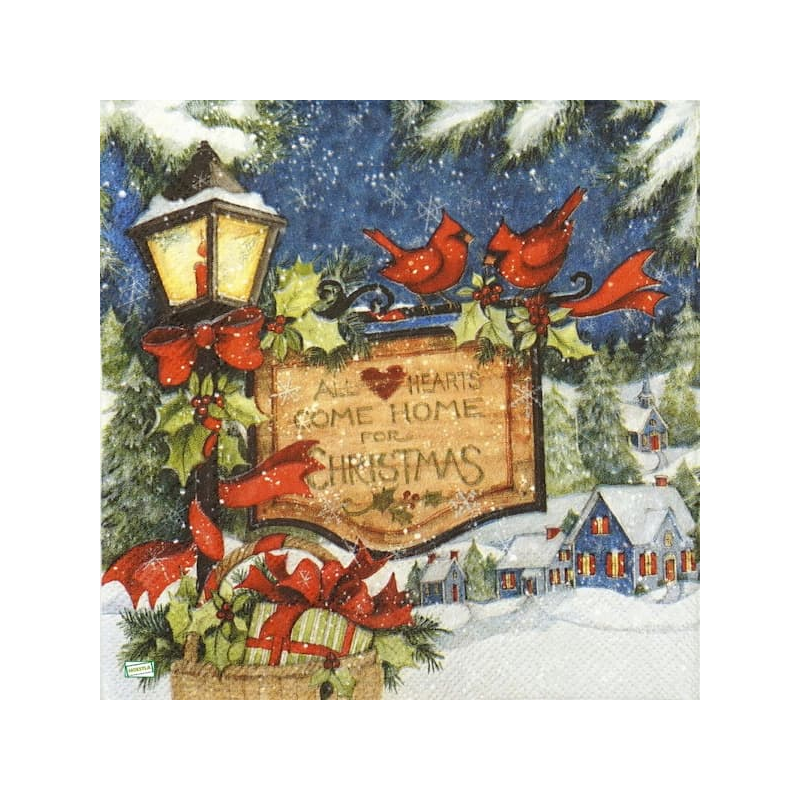 1serviette papier Oiseaux-136