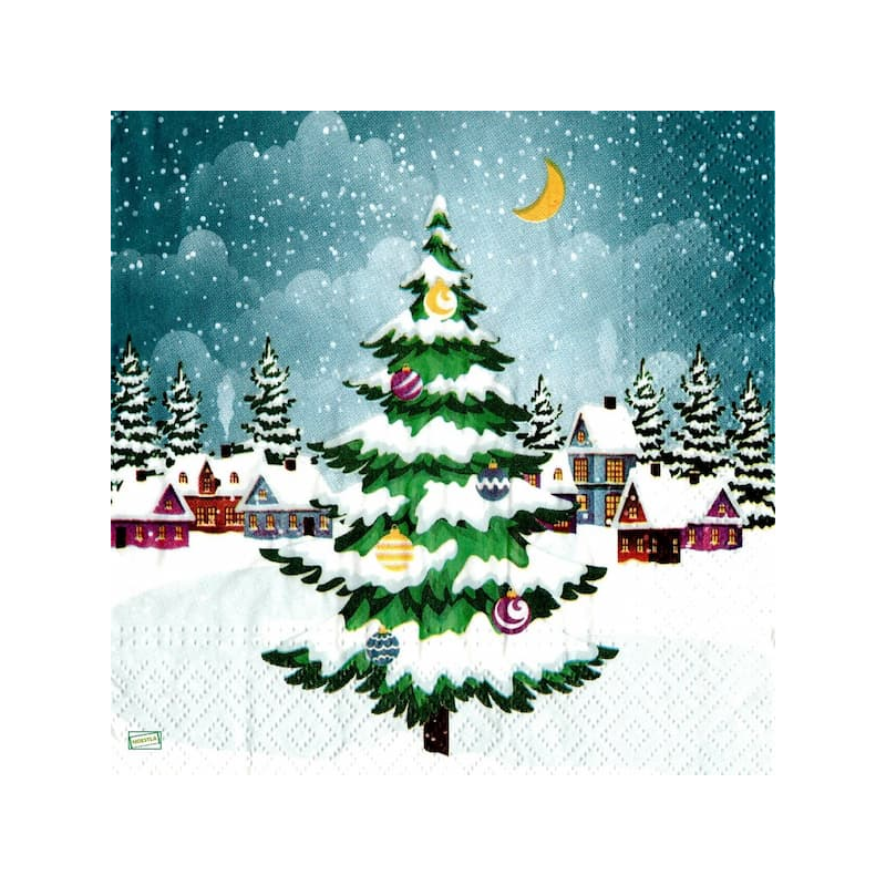 1 serviette papier Noêl - 83