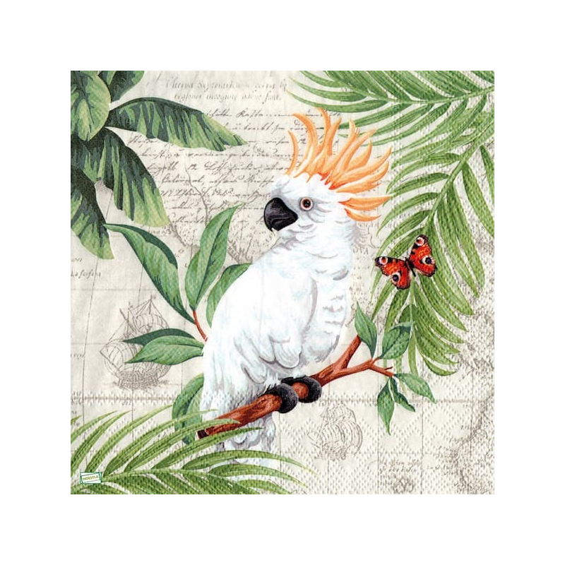 1 serviette Le perroquet-159