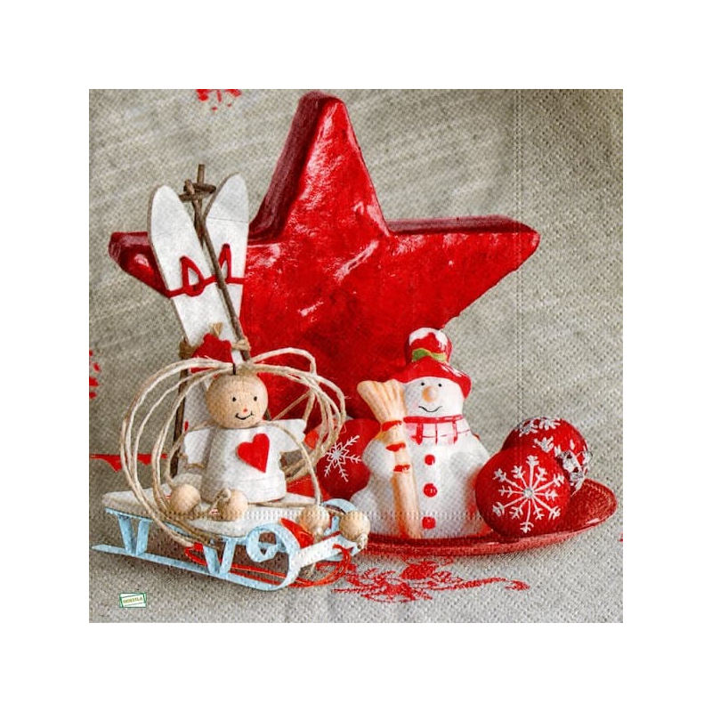 1 serviette papier Noêl - 85