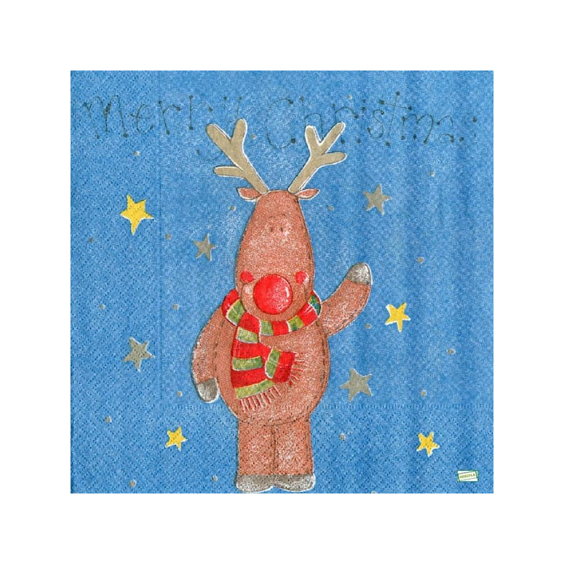 1 serviette papier Noêl - 86