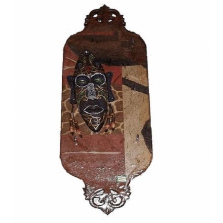 Accroche torchon clef Afrique serviettage