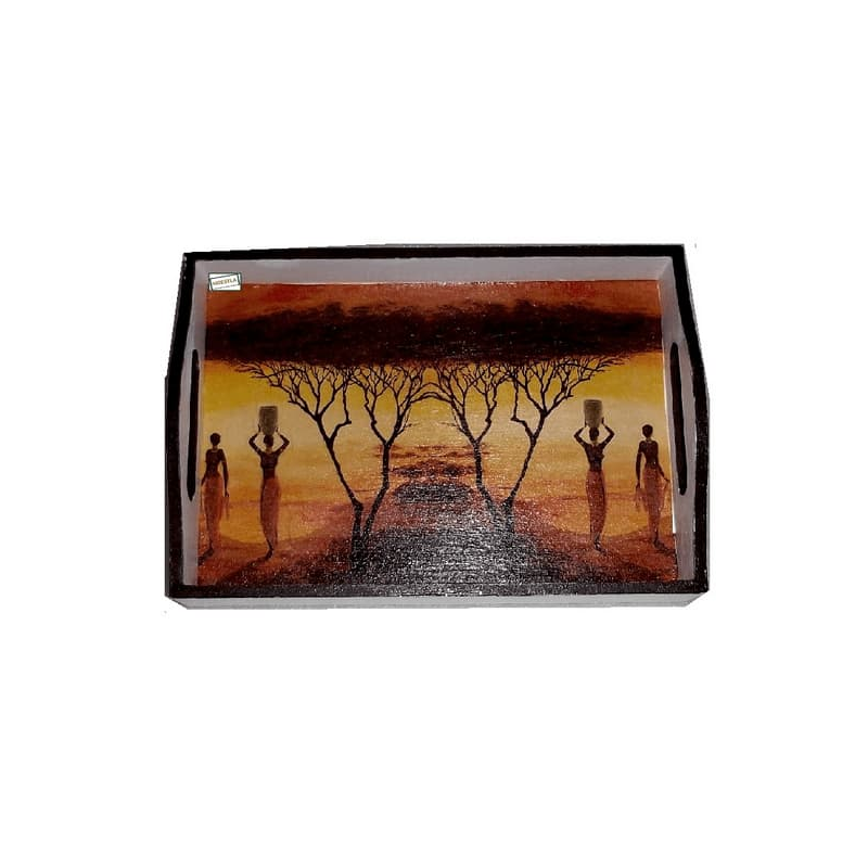 plateau bois Massais serviettage