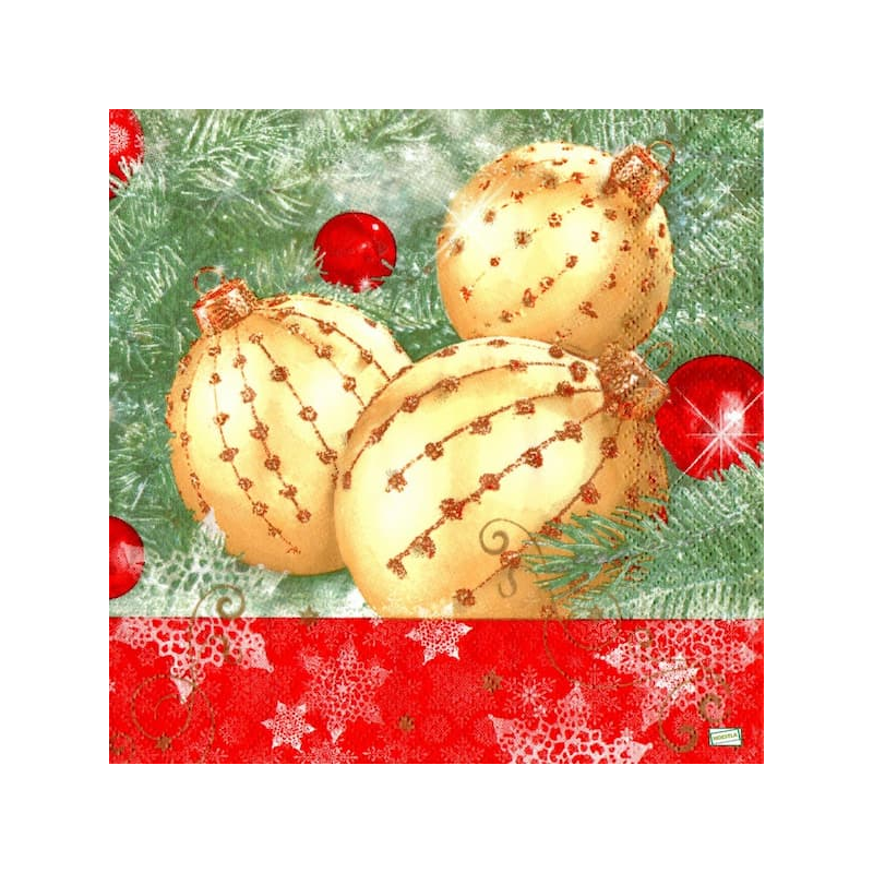 1 serviette papier Noêl - 89