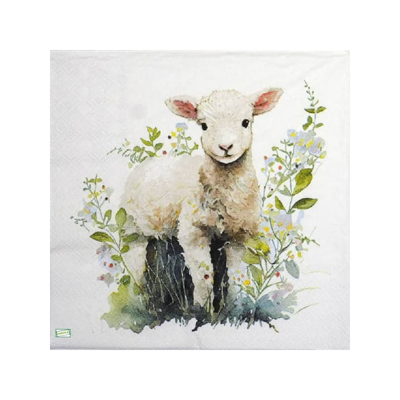 1serviette papier L' agneau-45