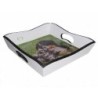 plateau bois Chat Chien serviettage