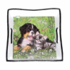 plateau bois Chat Chien serviettage