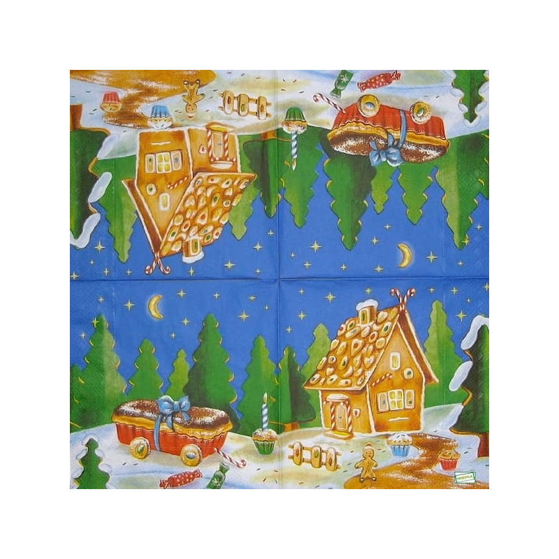 1 serviette papier Noêl - 96