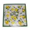 GRAND plateau bois Citrons serviettage