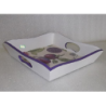 plateau bois Fruits serviettage