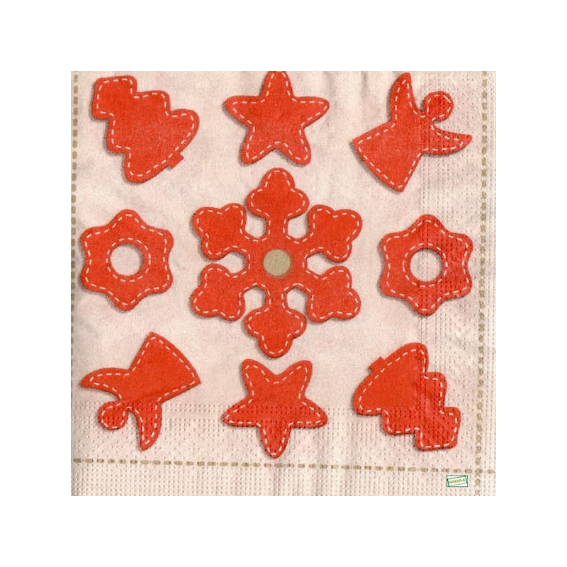 1 serviette papier Noêl - 101