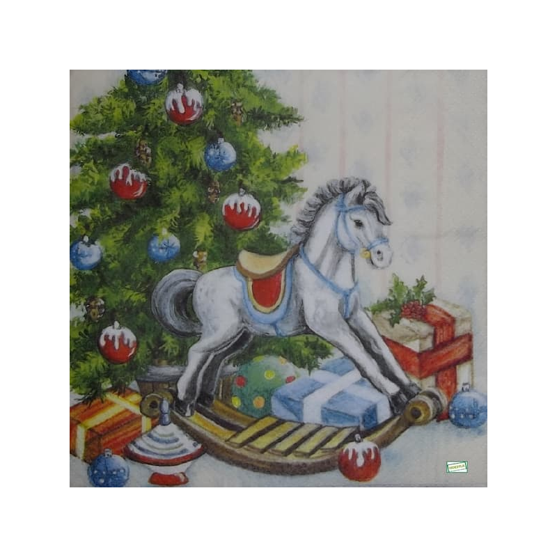 1 serviette papier Noêl - 102