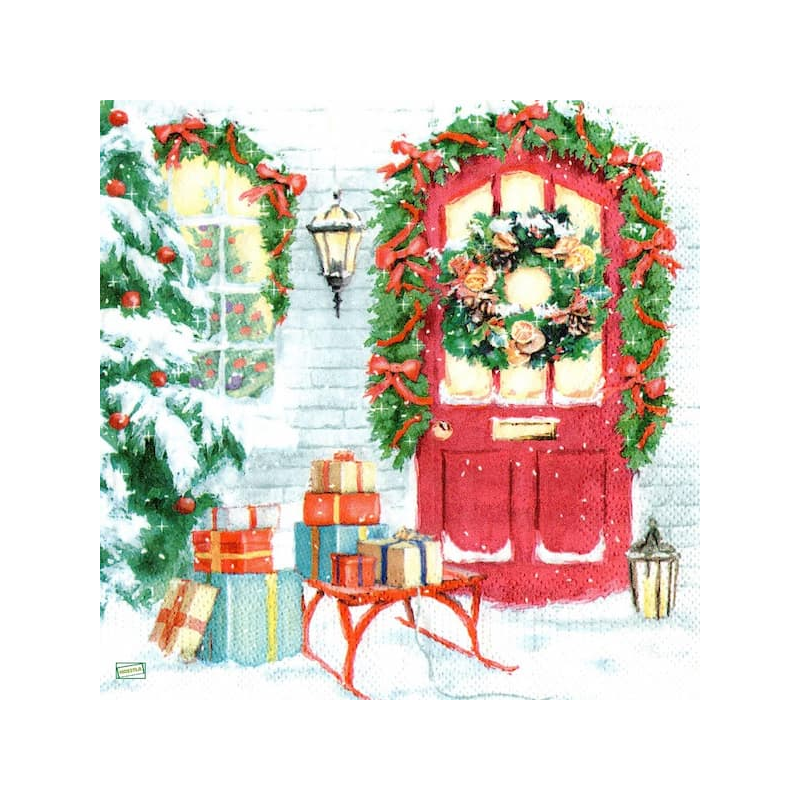 1 serviette papier Noêl - 110