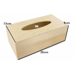 Boite mouchoirs bois Chat Chien serviettage