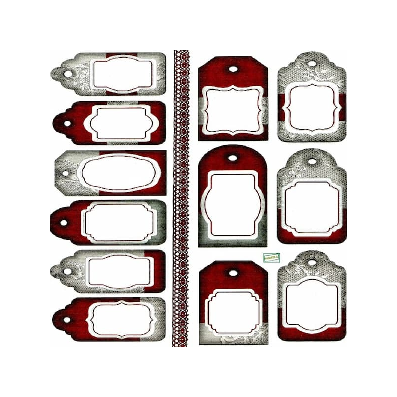 1Papier découpage Divers-X5