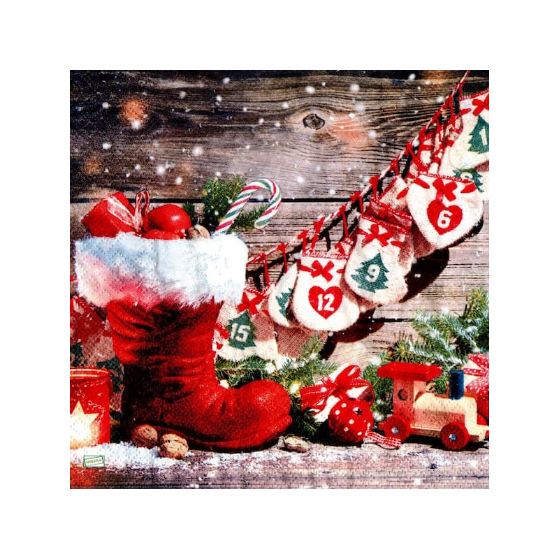 1 serviette papier Noêl - 115