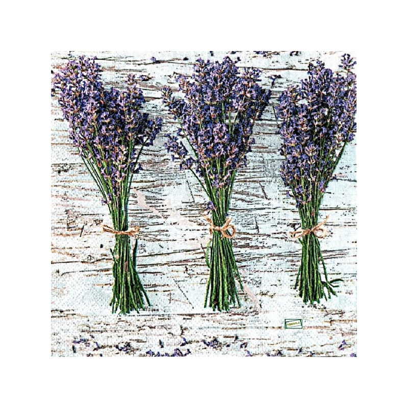 1 serviette papier Lavande -6
