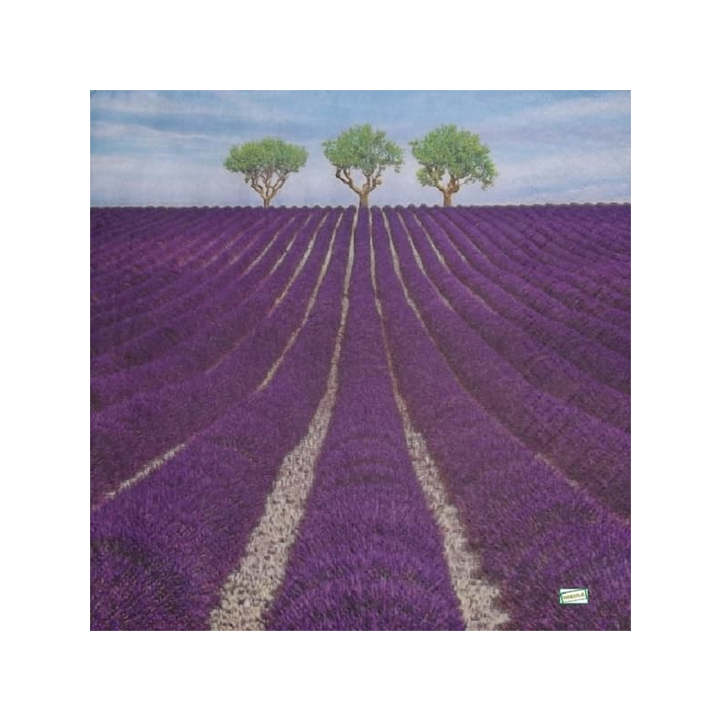 1 serviette papier Lavande -11