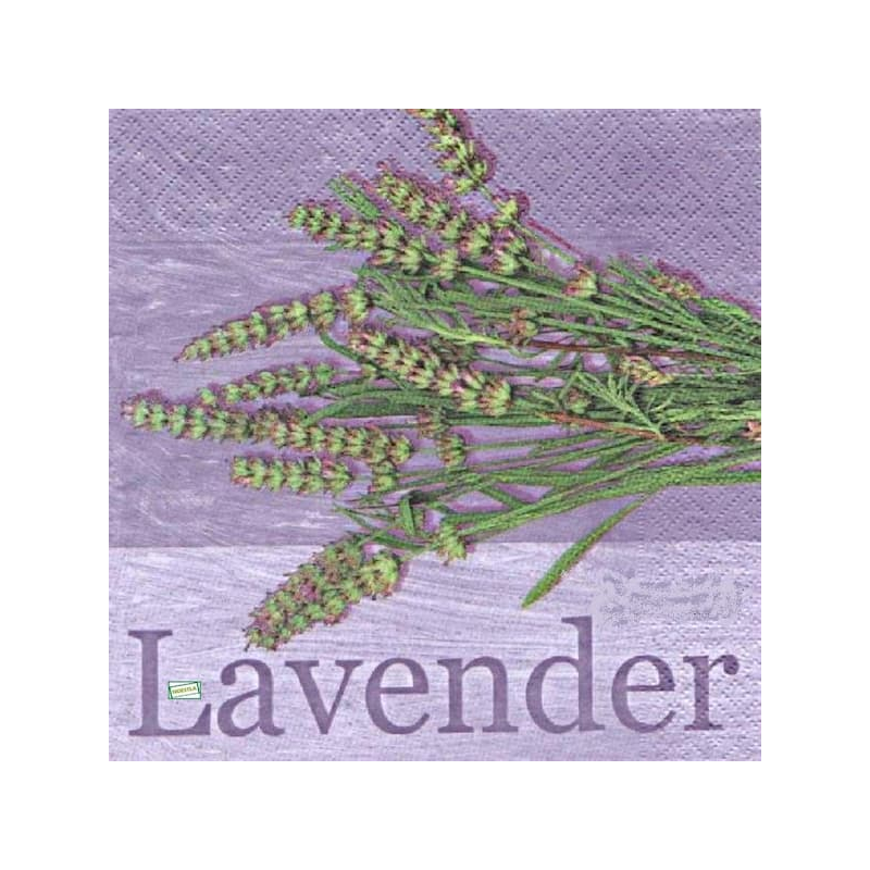 1 serviette papier Lavande -13