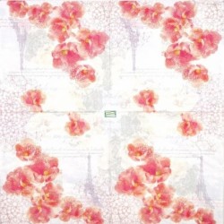 1 serviette Coquelicots -31