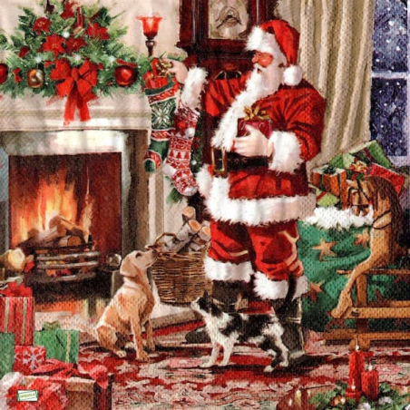 Scène enneigée,Paysage hivernal,Décor de neige,Tableau d'hiver,Horizons enneigés,la neige,découpage,collage,serviettage,flocons