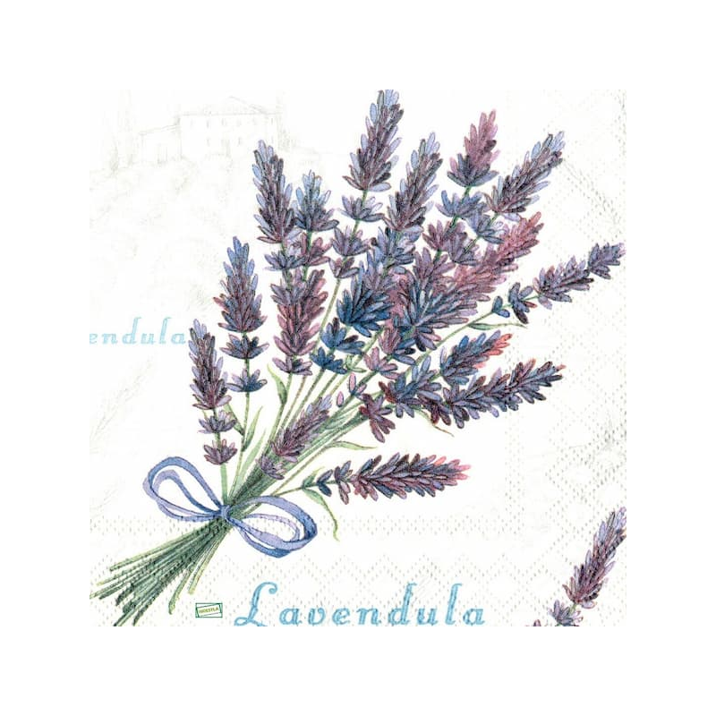 1 serviette papier Lavande -49
