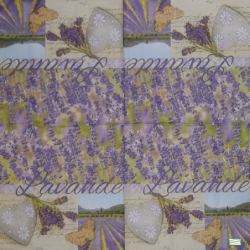 1 serviette papier Lavande -54