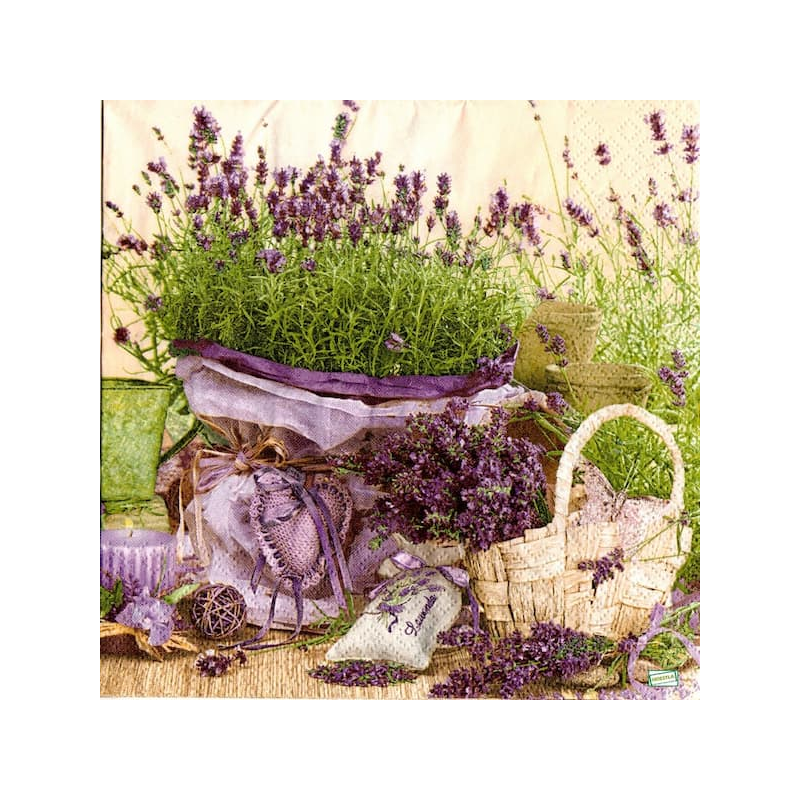 1 serviette papier Lavande -59