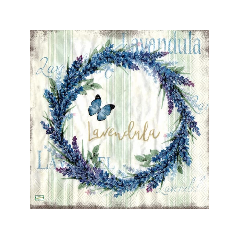 1 serviette papier Lavande -62