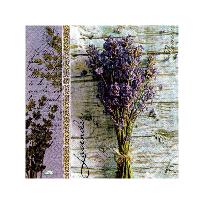 1 serviette papier Lavande -65